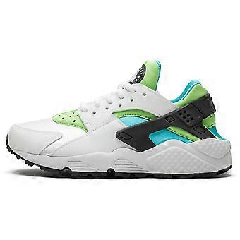 Nike Air Huarache Run White Clearwater Flash Lime Women's 634835-100