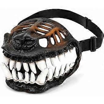 Halloween Dog Muzzle Mask, 11.81 in, Scary Dog Muzzle,Funny Scary Monster Dog Muzzle with Teeth Halloween Costume, 1PC_cc