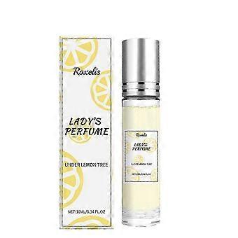 Lemon Fresh Yellow Perfume 10ml with Cedar Pepper and Patchouli, Charming Pheromone Fragrance for Women