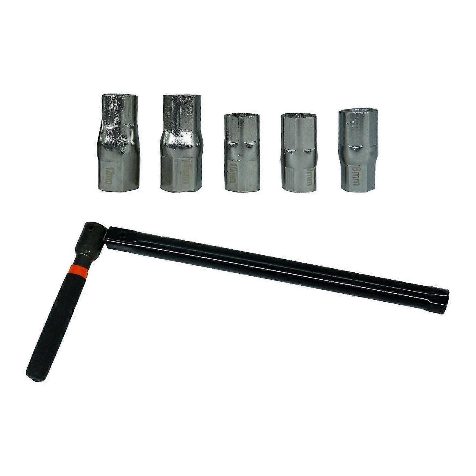 Compact 6-Pc Faucet Socket Wrench Kit