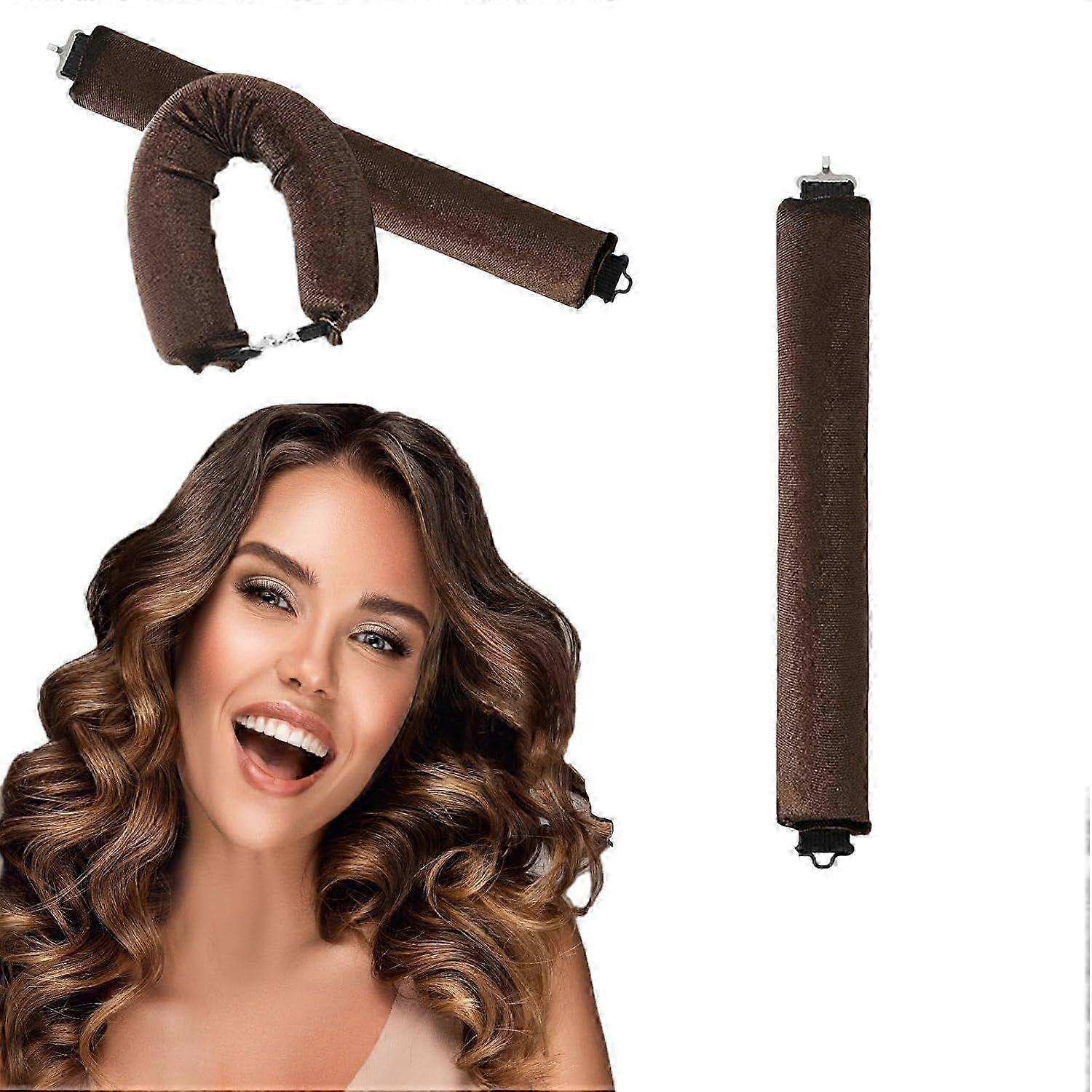 Foam Jumbo Satin Heat-Free Rollers