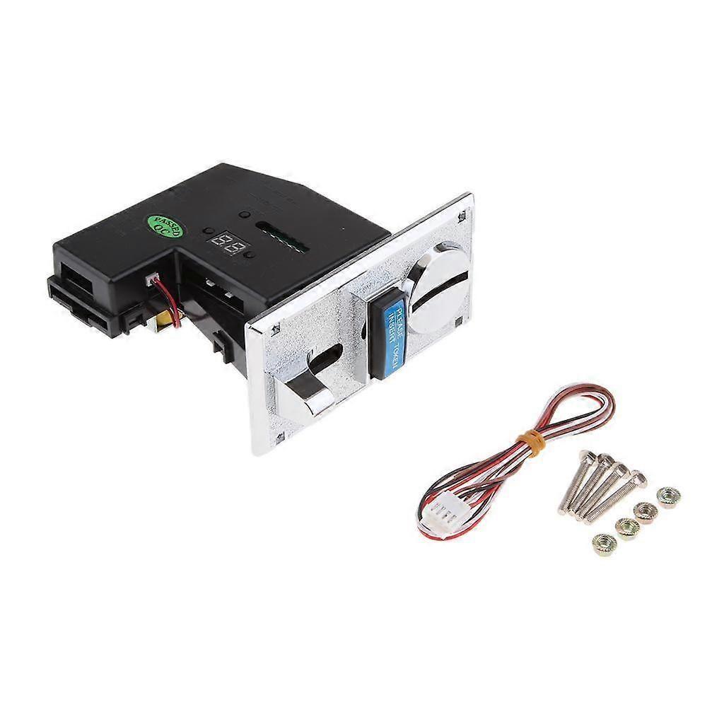 Multi-Coin Acceptor Selector Replacement Part, Compatible with Vending Machines, Amusement Devices