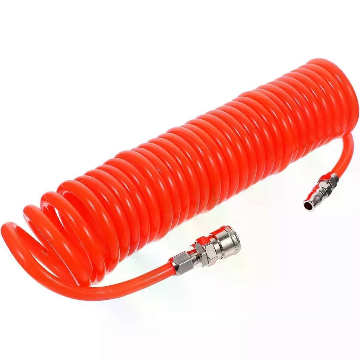 Compressor PU Spring Hose 10x6.5mm with Quick Connectors