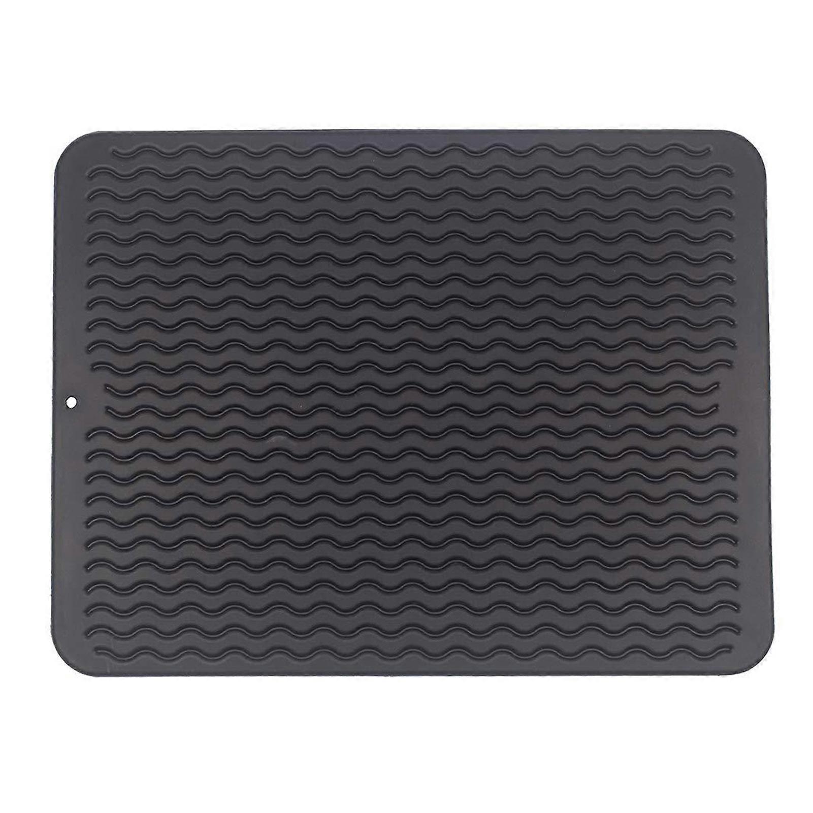 Flexible Grooved Silicone Drying Mat