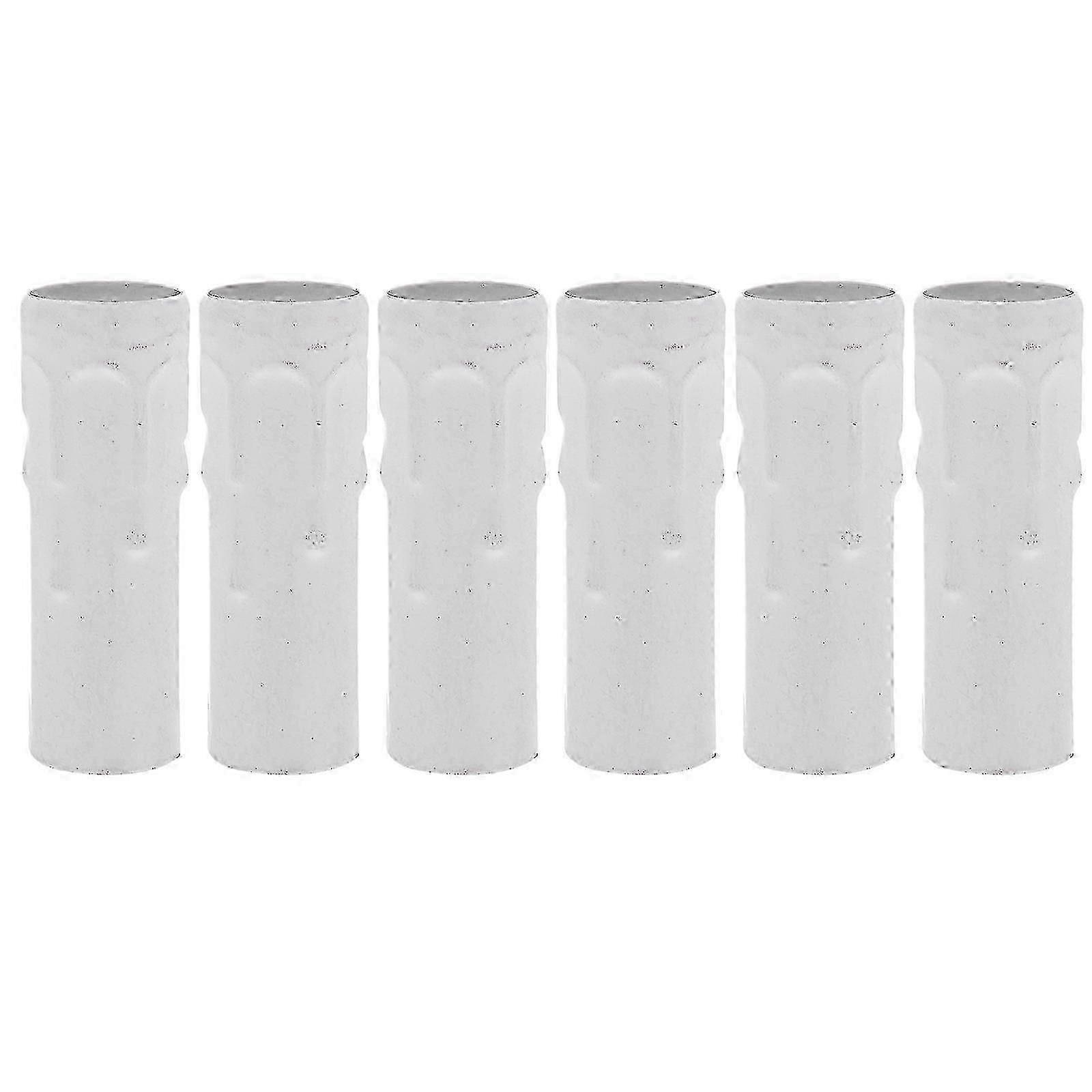 6-Pack E14 Chandelier Candle Socket Covers Candelabra
