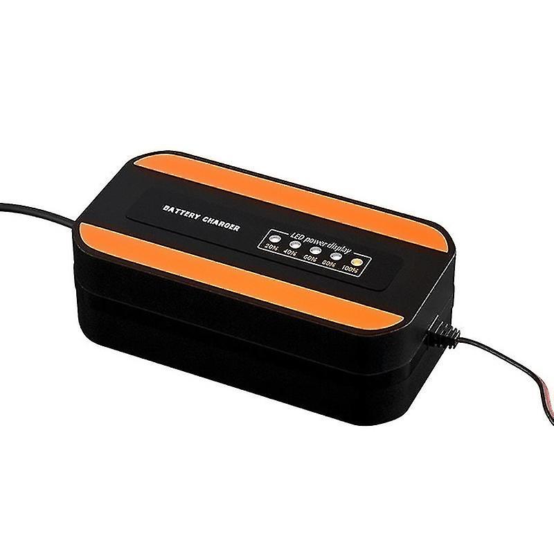 14X7.5cm Assorted Color Vehicle Battery Chargers Digital Display Pulse Repair Car Battery Charger Fo