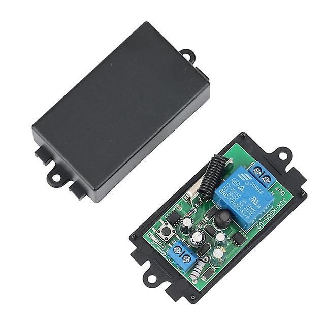 433Mhz Smart Home Push Button Light Switches Universal Ac 100v 220v 10amp Relay Receiver For Led Fan