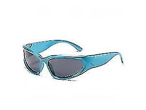 Wekityラップアラウンドスポーツサングラス女性のためのトレンディなファッションアスレチックシェード