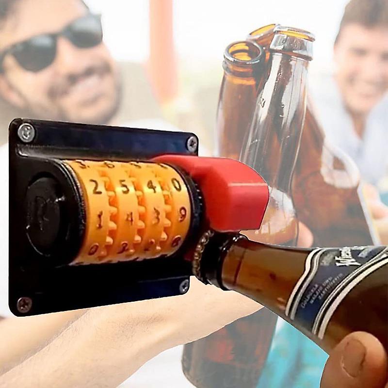 Wall Corkscrew Beer Counter Bottle Opener Wall-mounted Corkscrew Kitchen Gadget