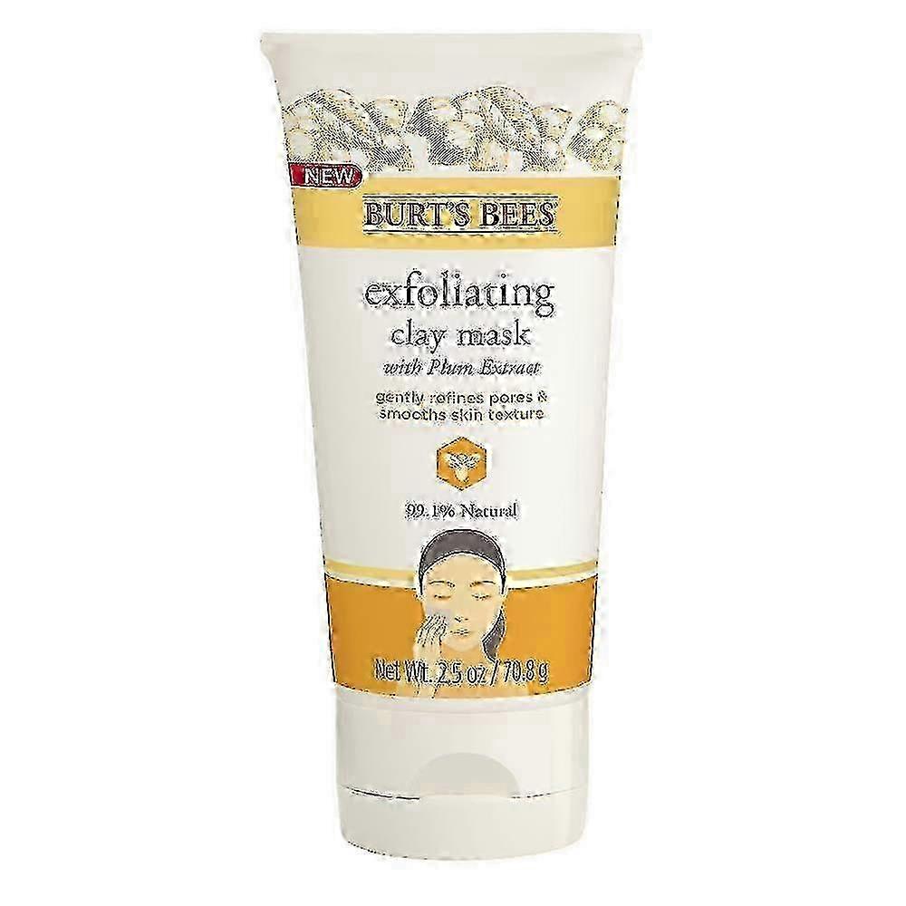 Burt's Bees 去角质粘土面膜，2.5 盎司