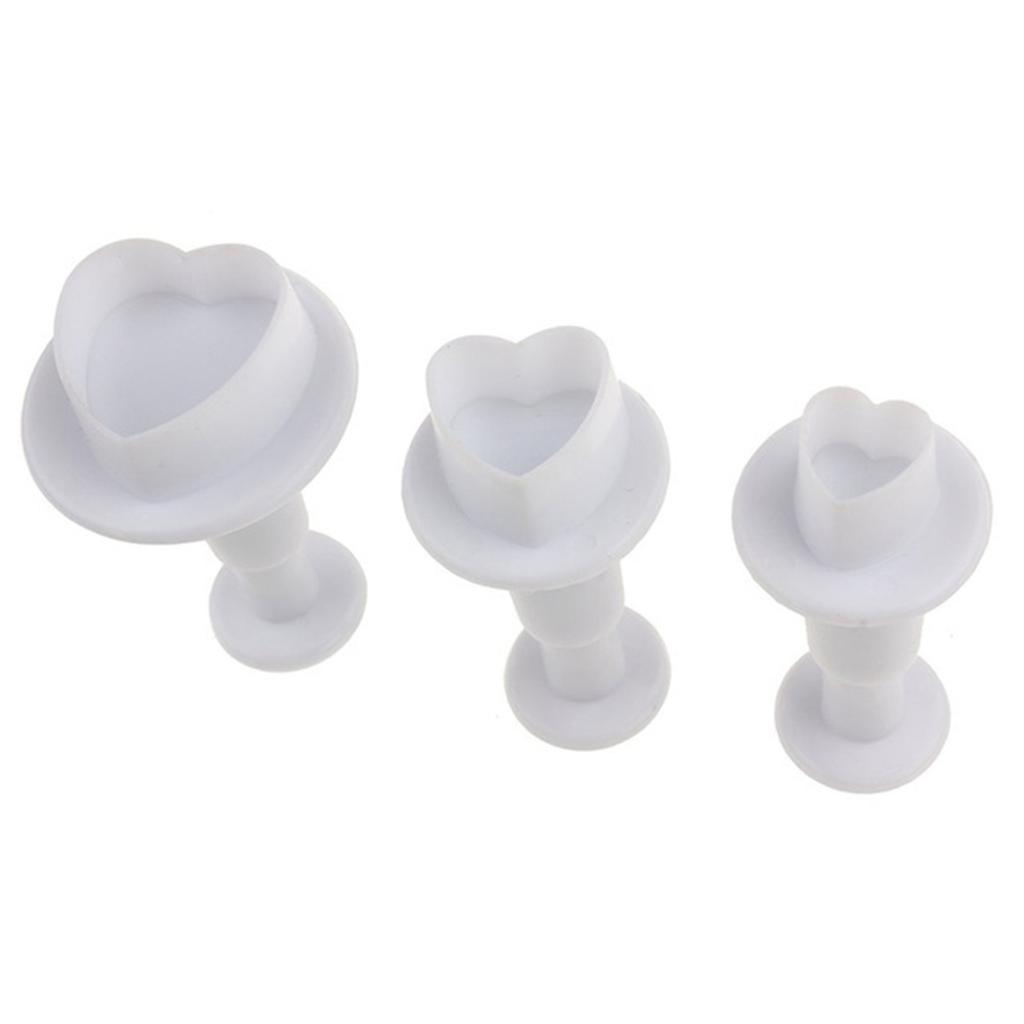 قلب الغطاس العفن فندان القاطع كعكة ديكور أدوات لصق الكوكيز Sugarcraft