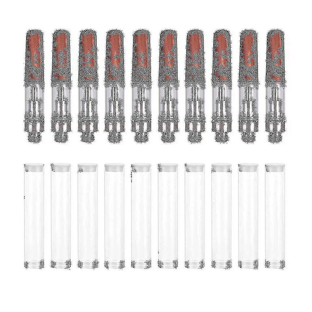 Round Bottom Test Tubes With Cork Stoppers For Bath Salts, Storage (10pcs)