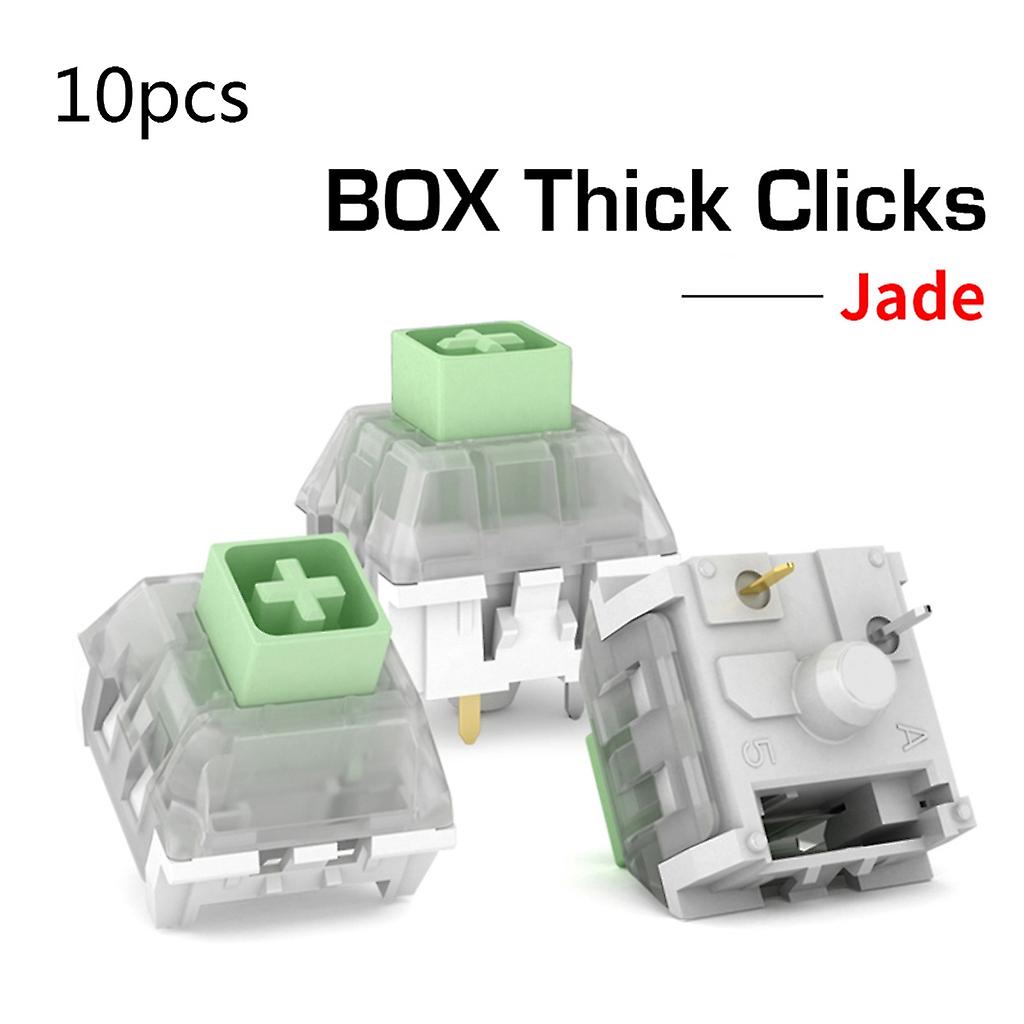 Jade Navy Five-pin Custom Switch Emerald Deep Blue Mechanical Keyboard