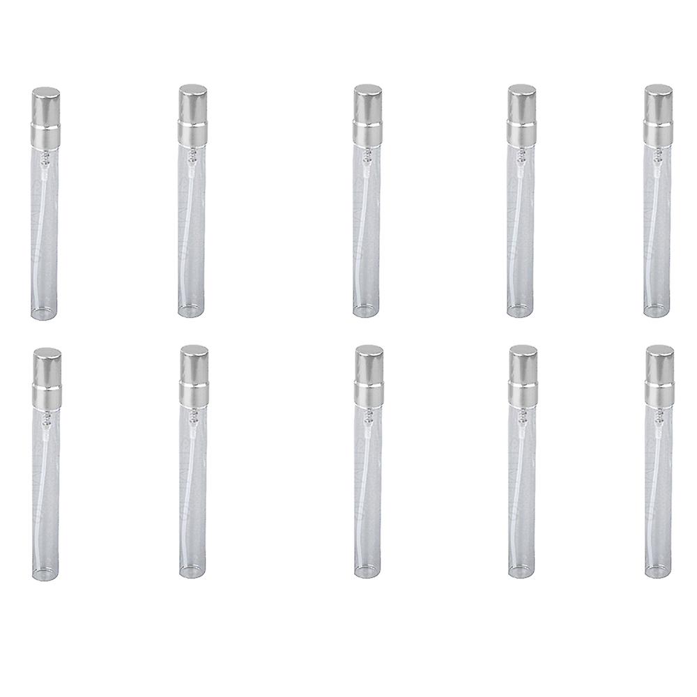 10ml Refillable Perfume Bottle Empty Cosmetic Spray Bottles Portable Travel Sub-bottle Glass