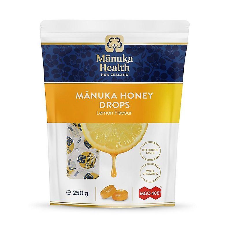 Manuka Health MGO 400+ Manuka Honey Drops with Lemon 250g (MAN057)