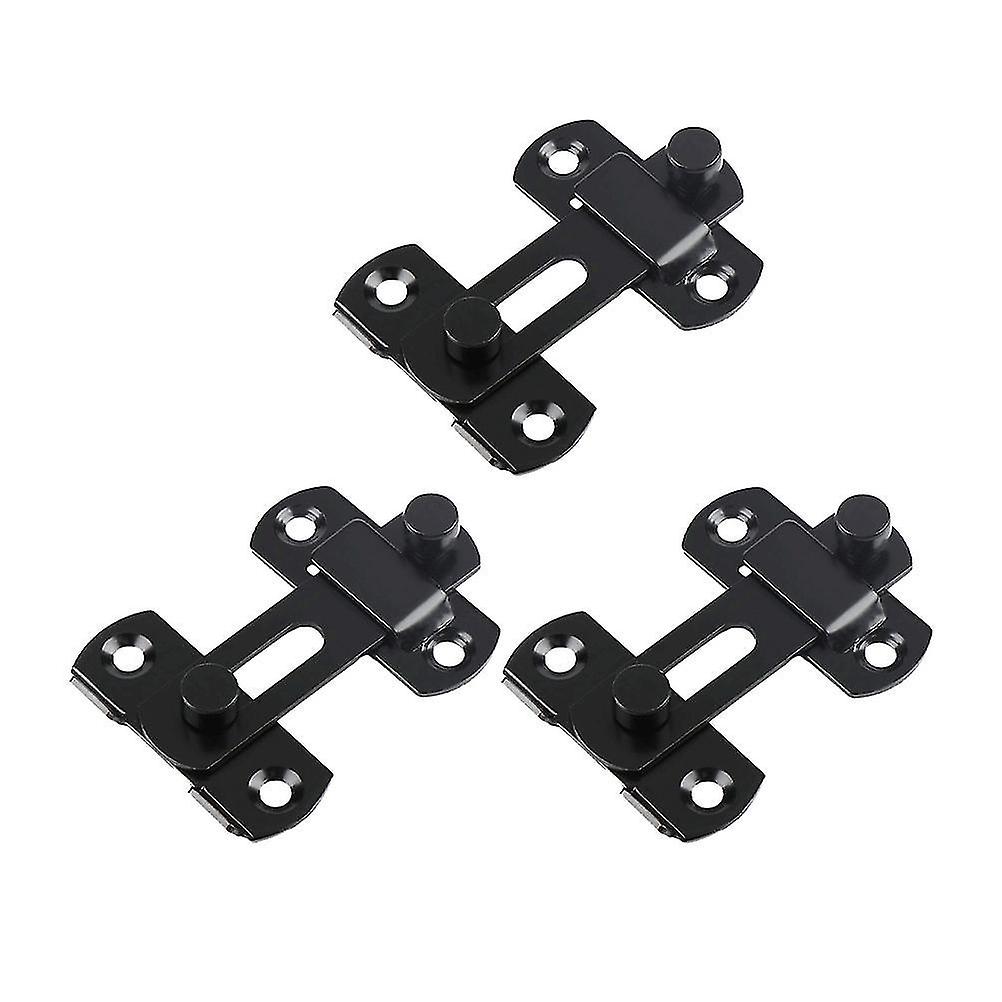 Door Latch Lock Security Durable Household Hasp Latch Lock Door Sliding Lock Gate Latch Lock Door Bo