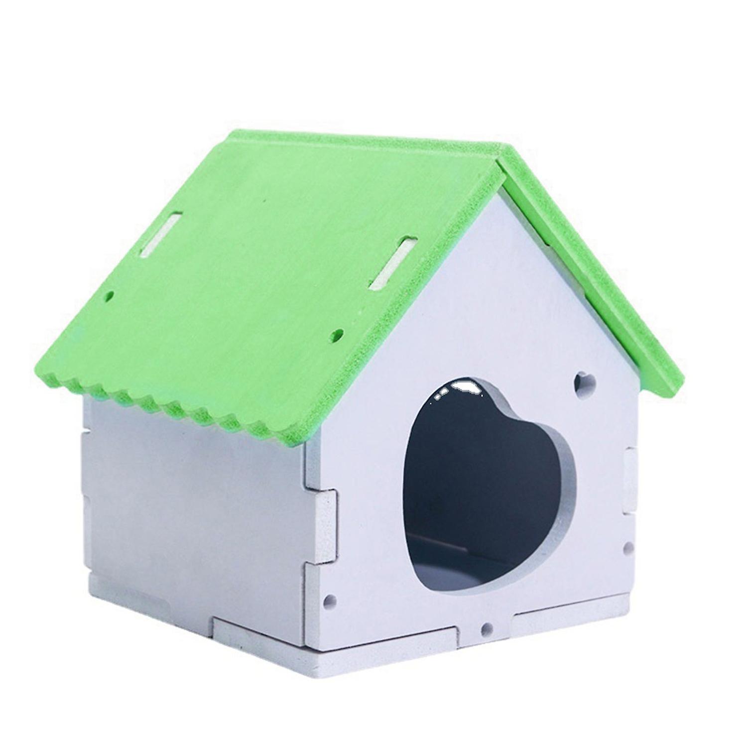 ZHOUBA Hamster Nest House Stability Pet Accessory Small Animal Playground Nest for Guinea Pig
