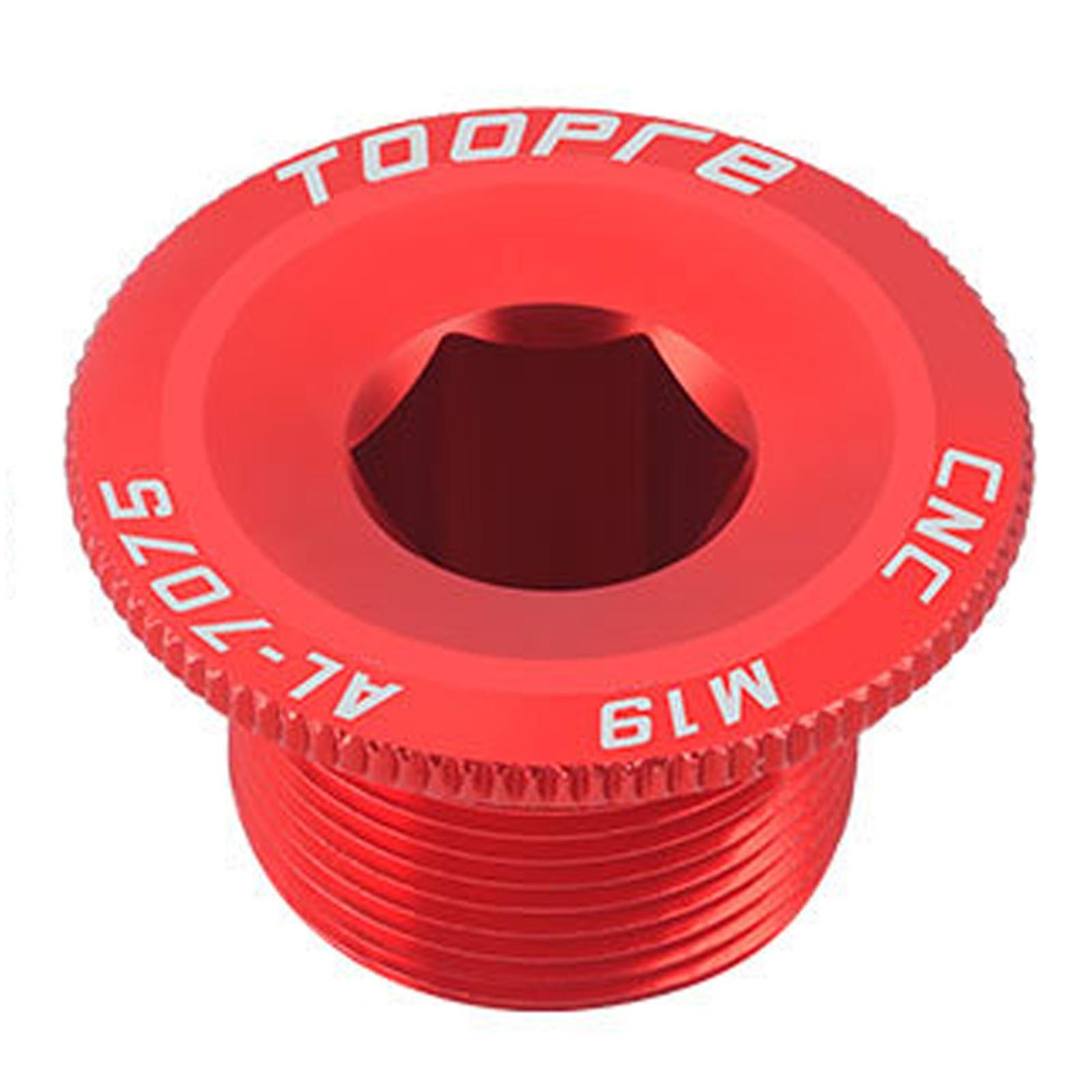 Crankset Screw Sturdy Crank Fixing Bolt for Bicycle Part Accessories Biking Black