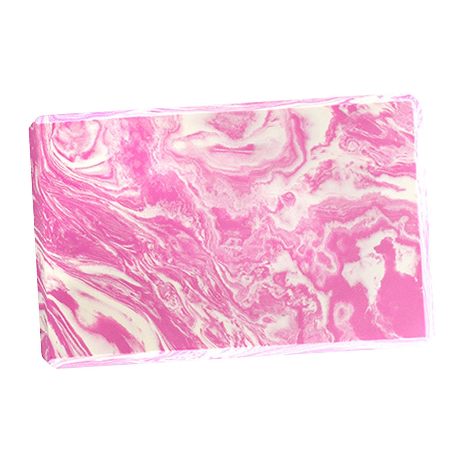 Exercise Brick Prop Training Improve Strength Balance Flexibility Yoga Block Pink
