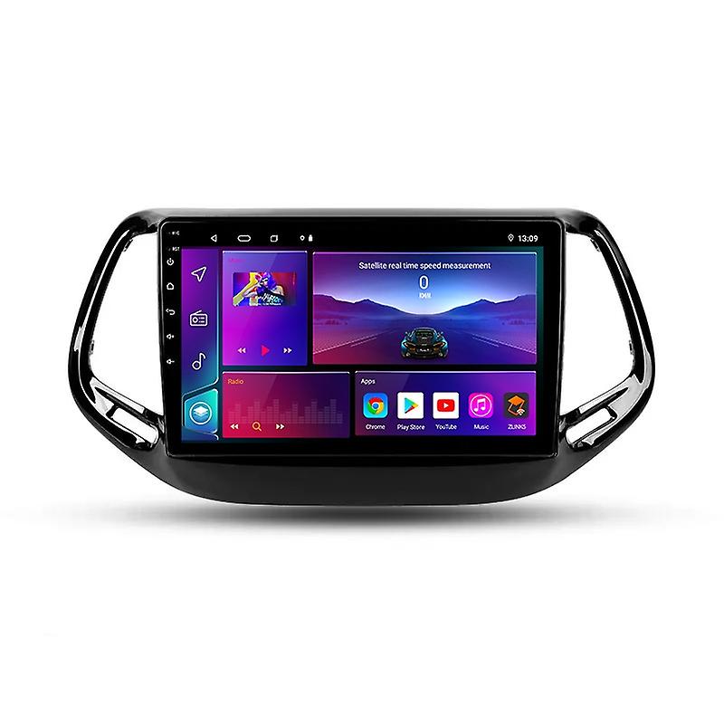 Android 12 Carplay Car Radio for Jeep Compass 2 MP 2016 - 2018 Multimedia Player 2 Din GPS Head Unit