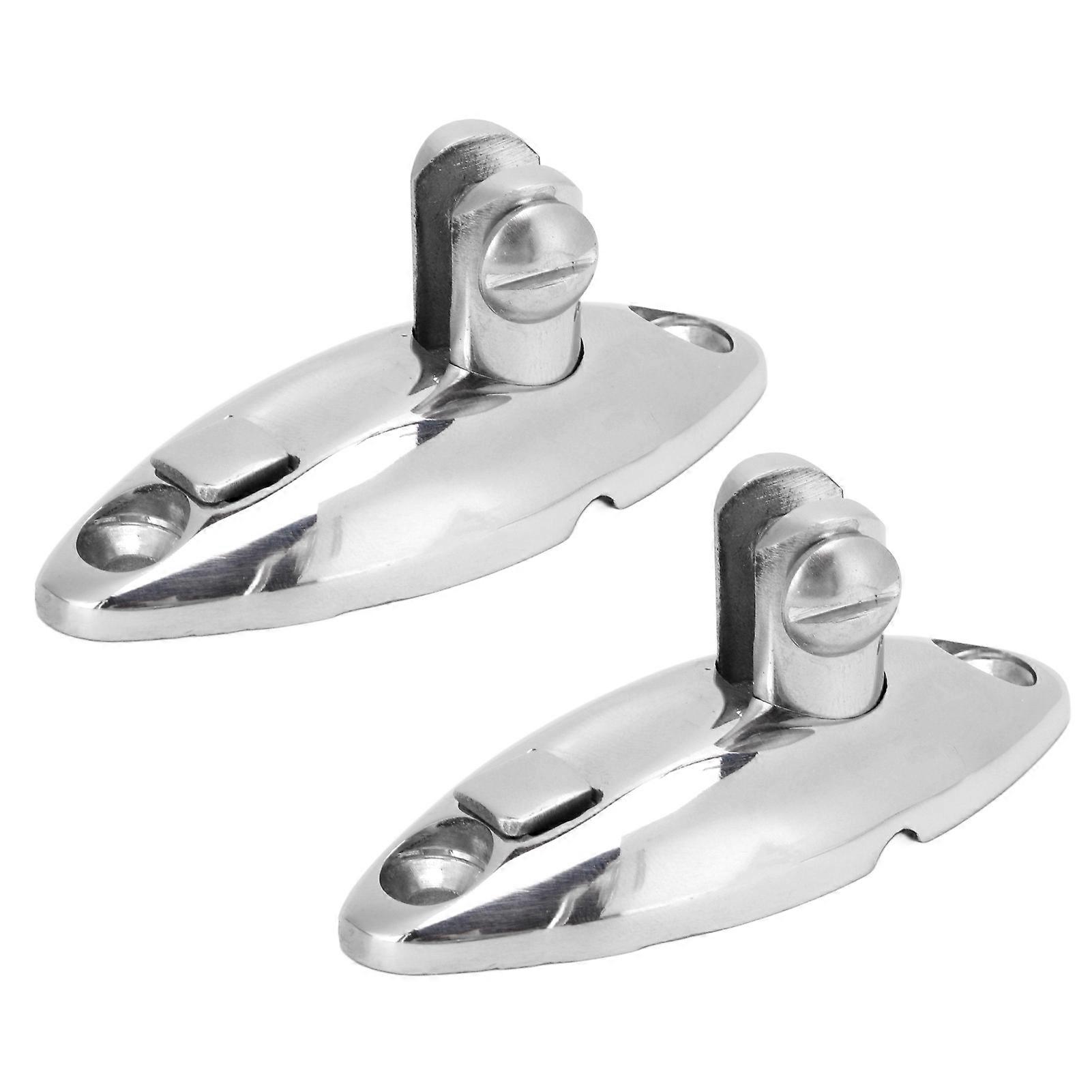 Deck Hinge Side Mount,2Pcs/Pack Quick Release Top Deck Side Mount Hinge Boat Deck Hardware Leading Edge Technology