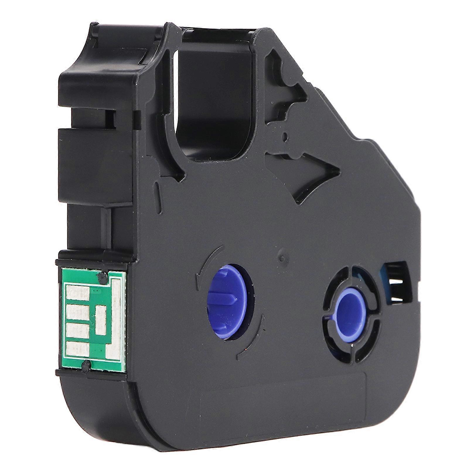 Label Maker Tape, Clear Printing, High Toughness, Uniform Inking, Black, Printer Accessories, Replacement