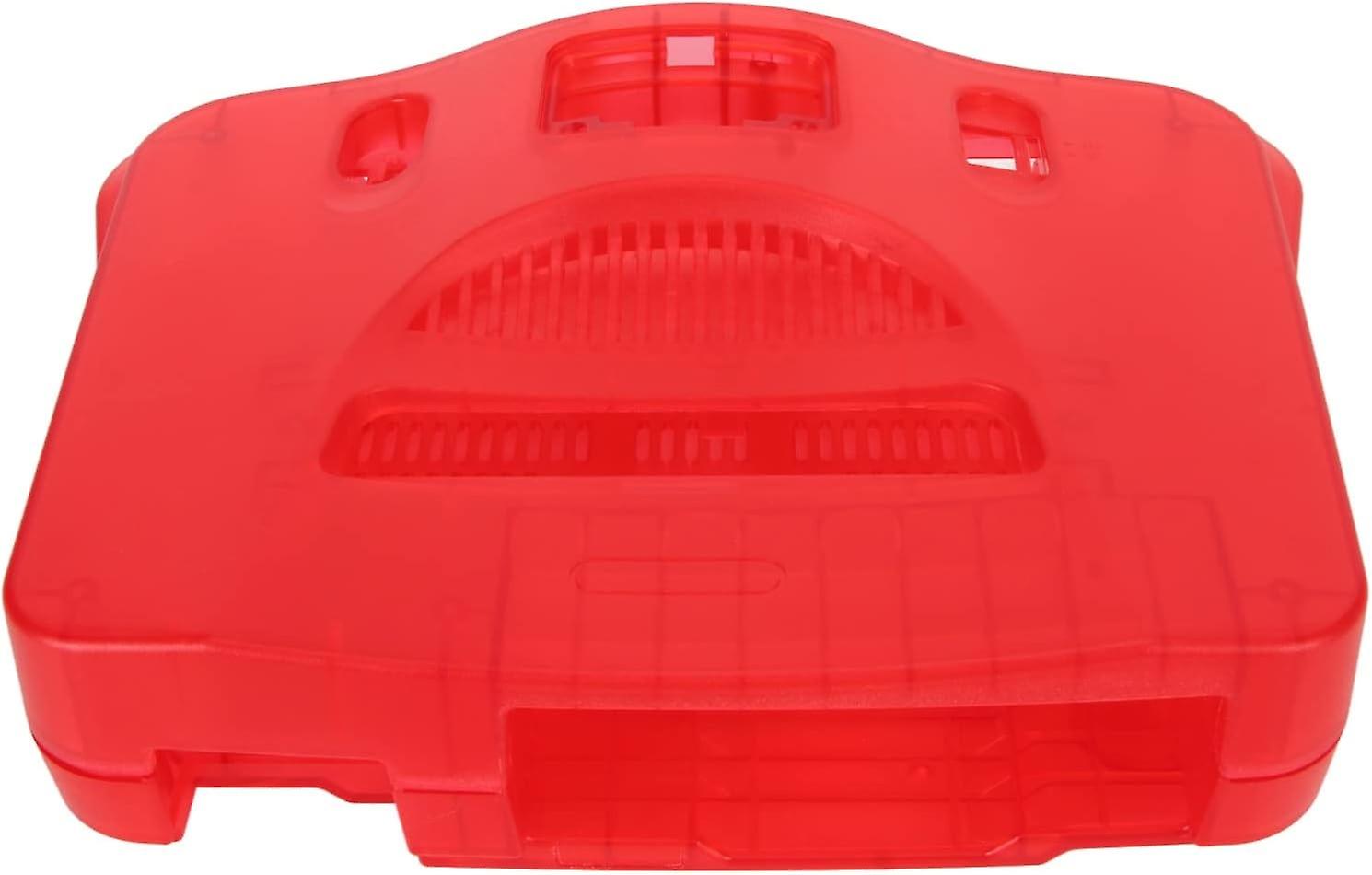 Carrying Storage Case for N64, Translucent Retro Video Game Console Case Replacement Game Console Pr