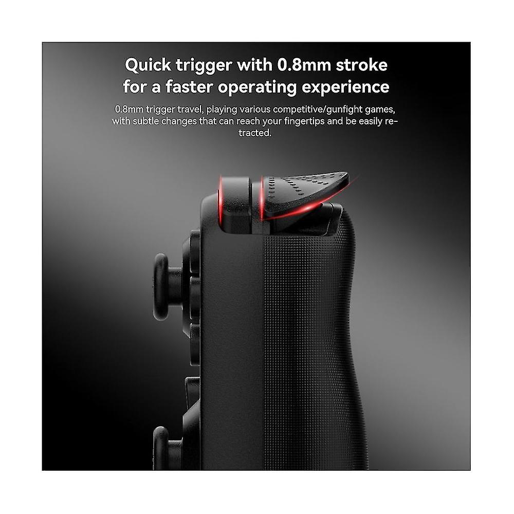 Wireless Game Controller Gamepad Bluetooth Connected Joystick 6-axis Vibration For Android//switch D