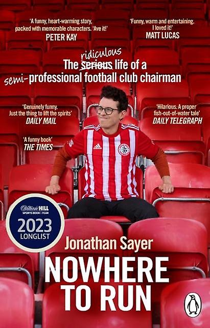 Nowhere To Run by Jonathan Sayer Paperback Book