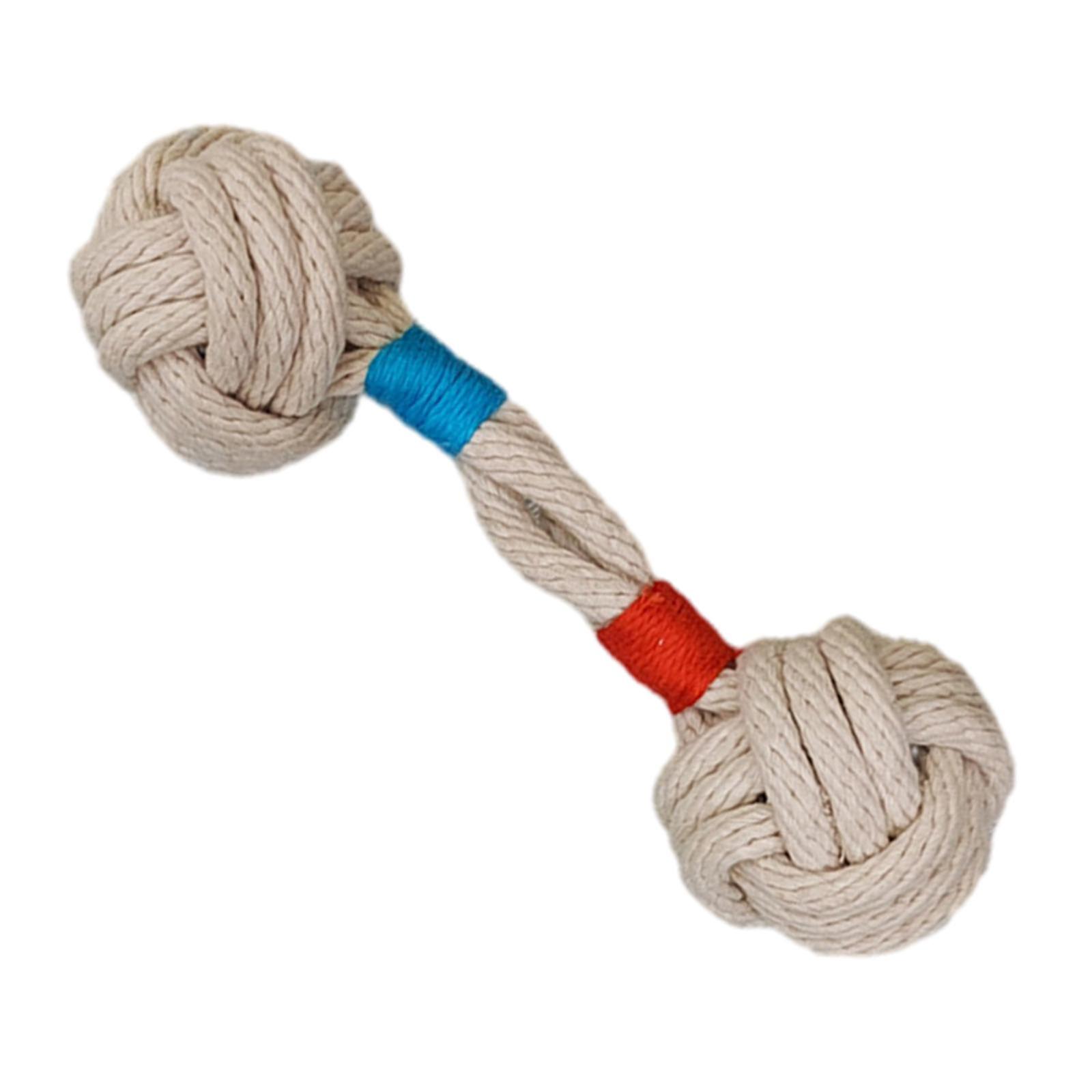 Chien Corde Jouets À Mâcher Jouets De Dentition Chien Léger Chien Tug Jouet Chien Balle Jouet pour Petit Moyen Grande Race Chiot Jouant Nettoyage