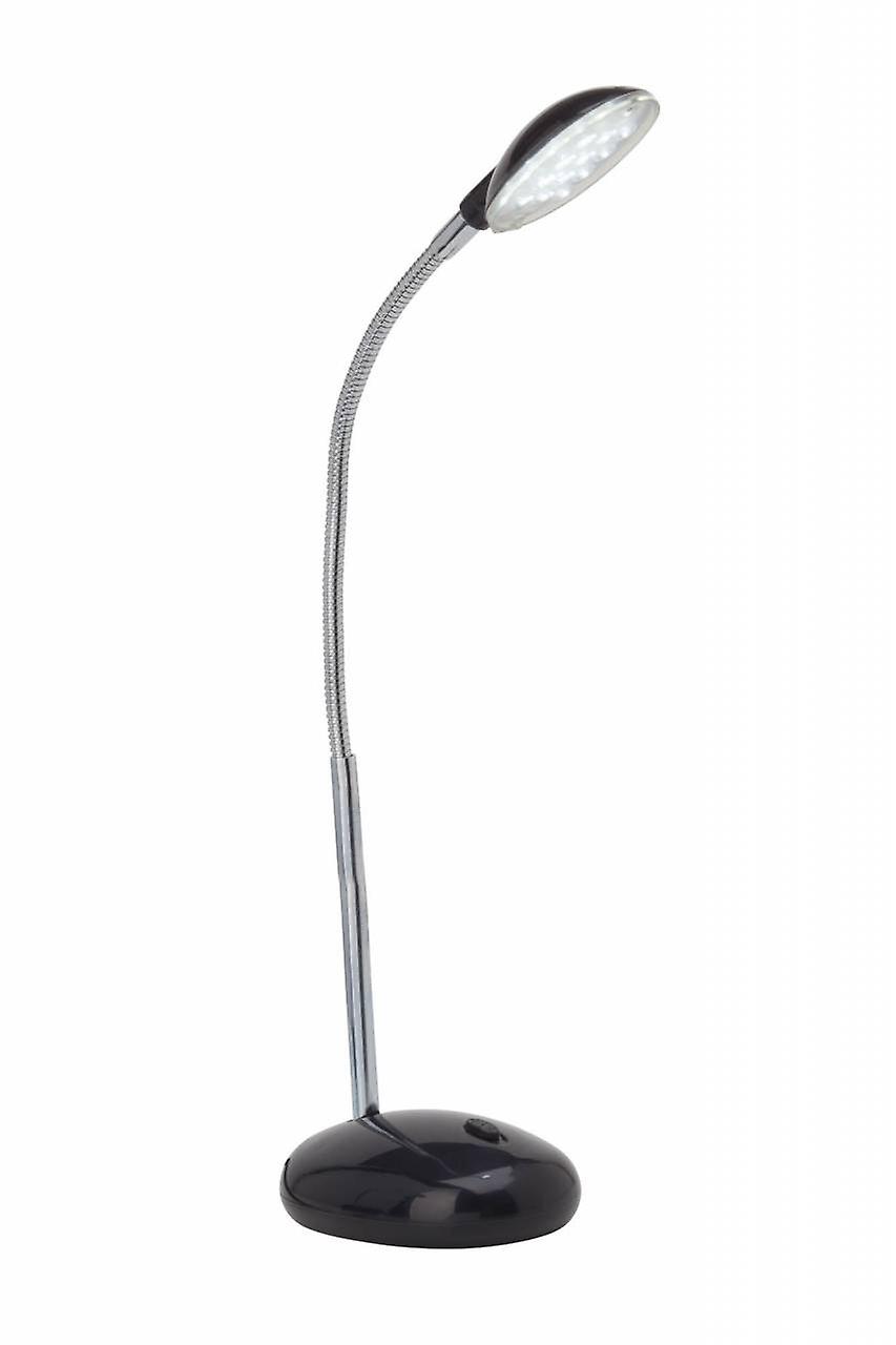 BRILLIANT Lamp Timmi LED table lamp black | 1x 2W LED integrated, (100lm, 6000K) | With push button switch