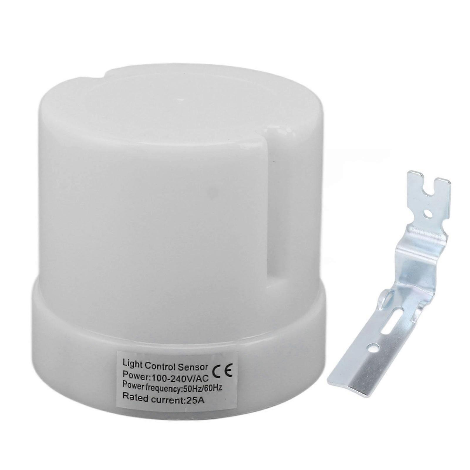 Photocell Sensor Outdoor Light Switch Dusk to Dawn Photoelectric Control Twist Lock Plug Light Control Sensor 100‑240V 30A