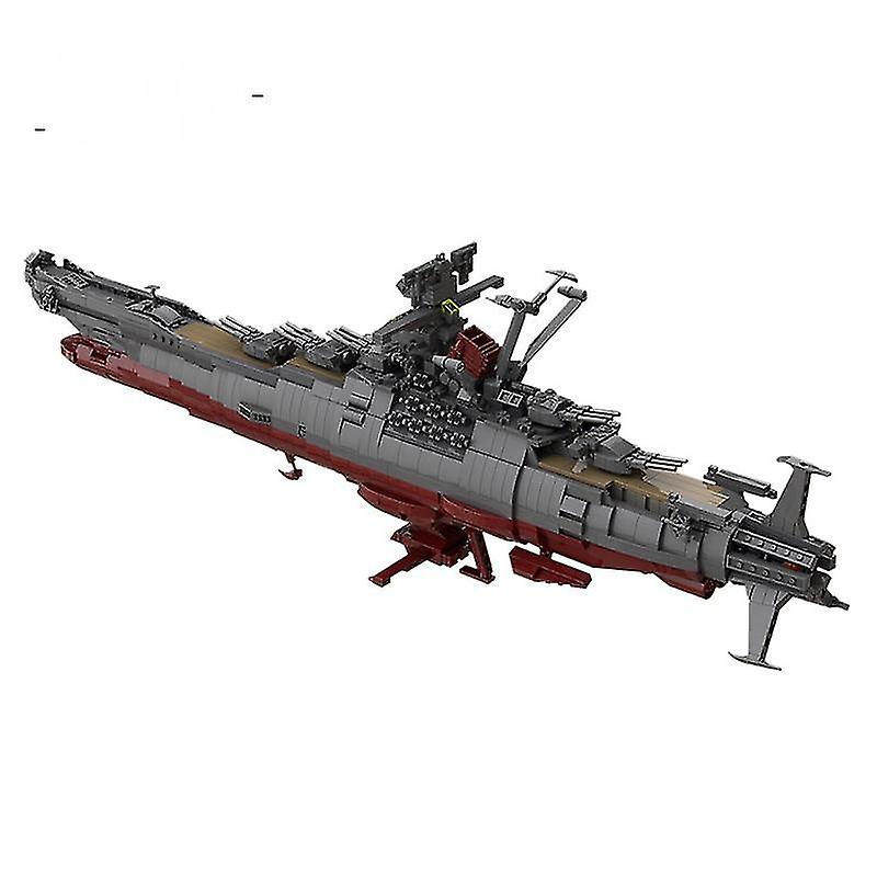1782Pcs Space Battleship Yamato Spaceship Famous Military Weapon Moc Gifts|blocks