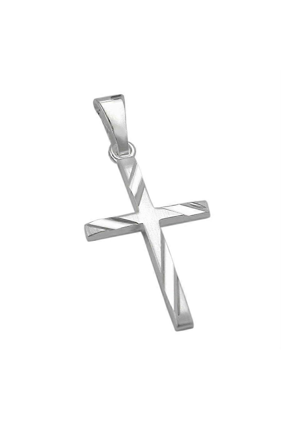 Pendant Cross Diamond Cut Silver 925 - Gl91372
