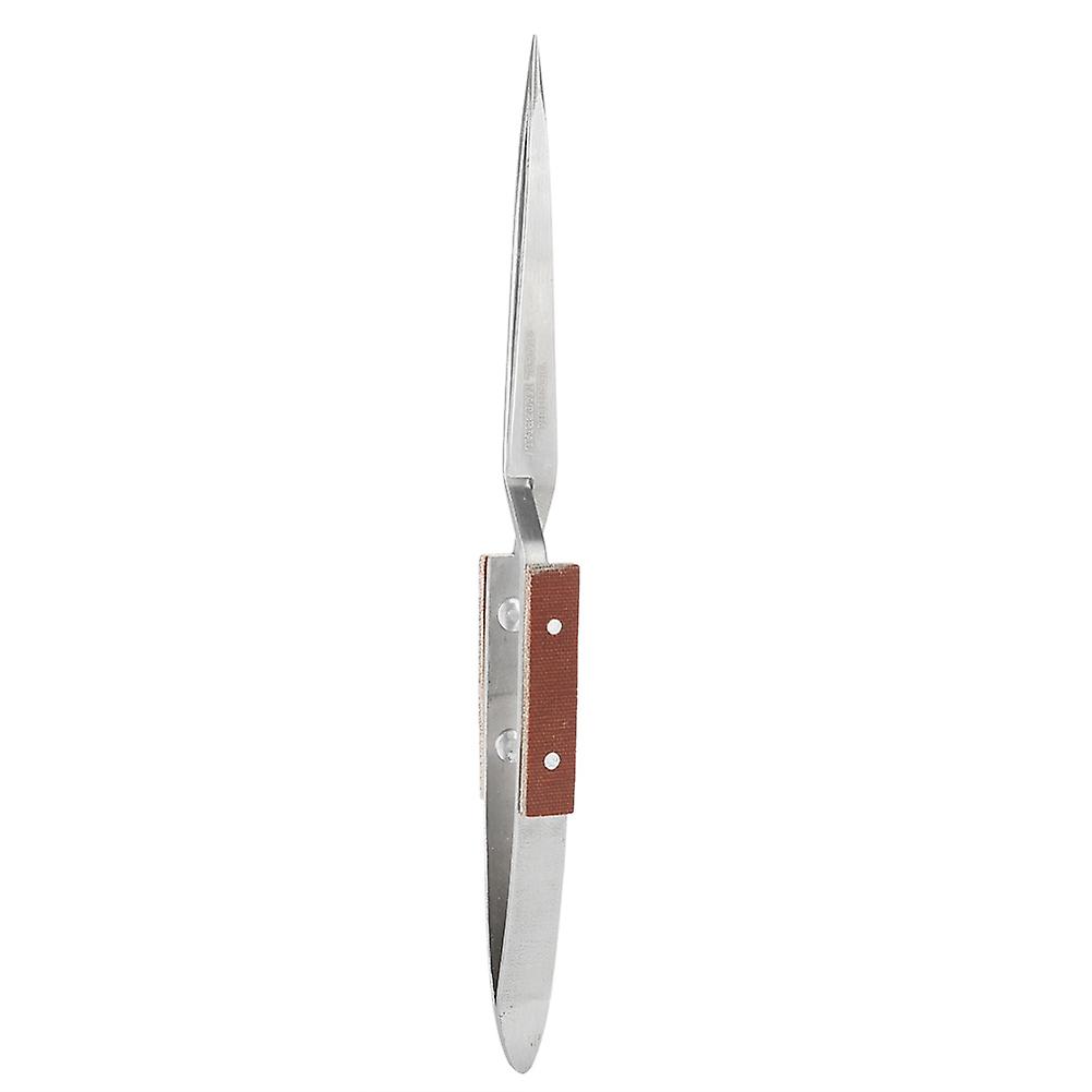 Straight Tip Self-Lock Cross Tweezer for Jewelry Making and Craft