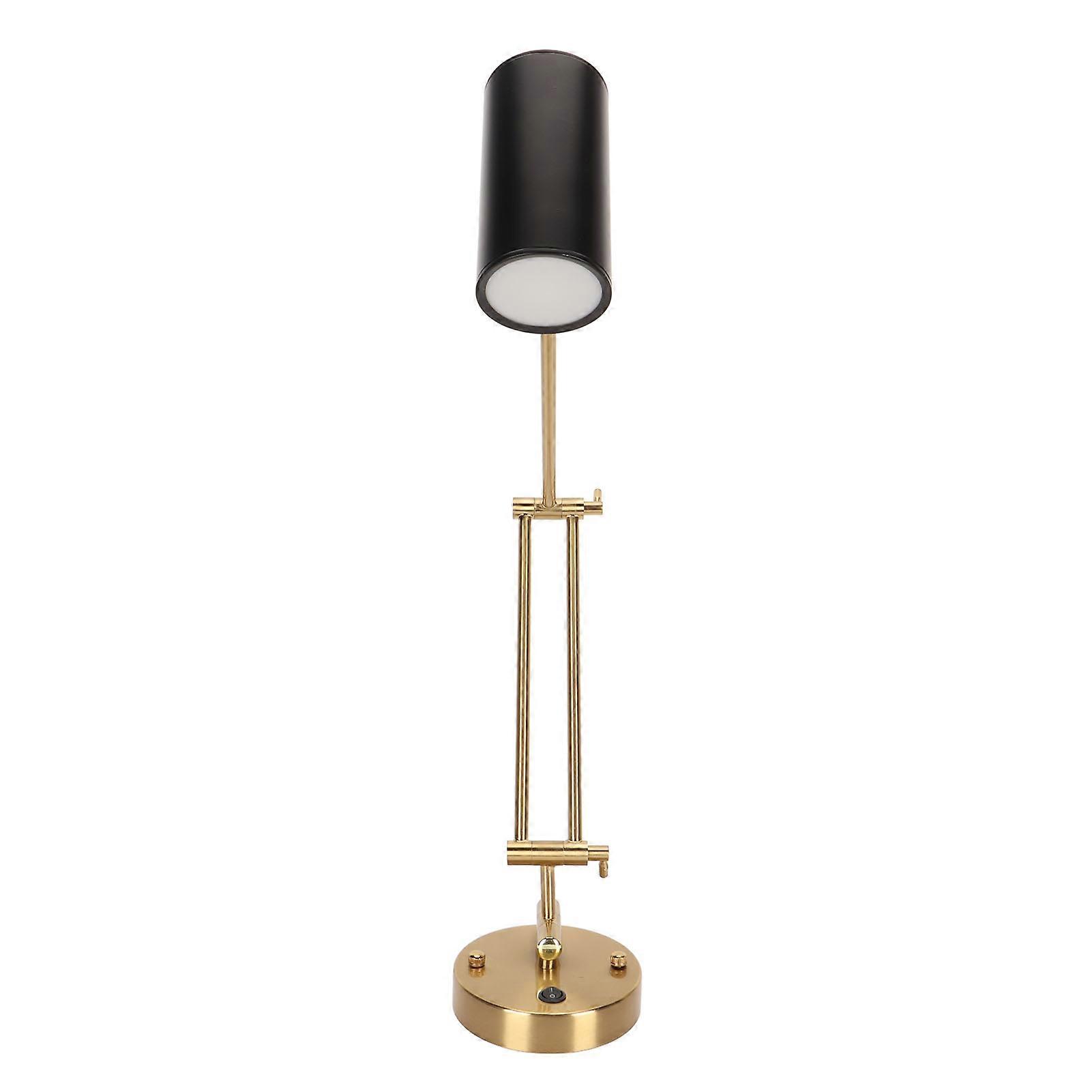 Wall Sconce Swing Arm Plug in Modern 3000K Warm Lighting Button Control with E27 Bulb LED Wall Lighting Fixture 85‑265V