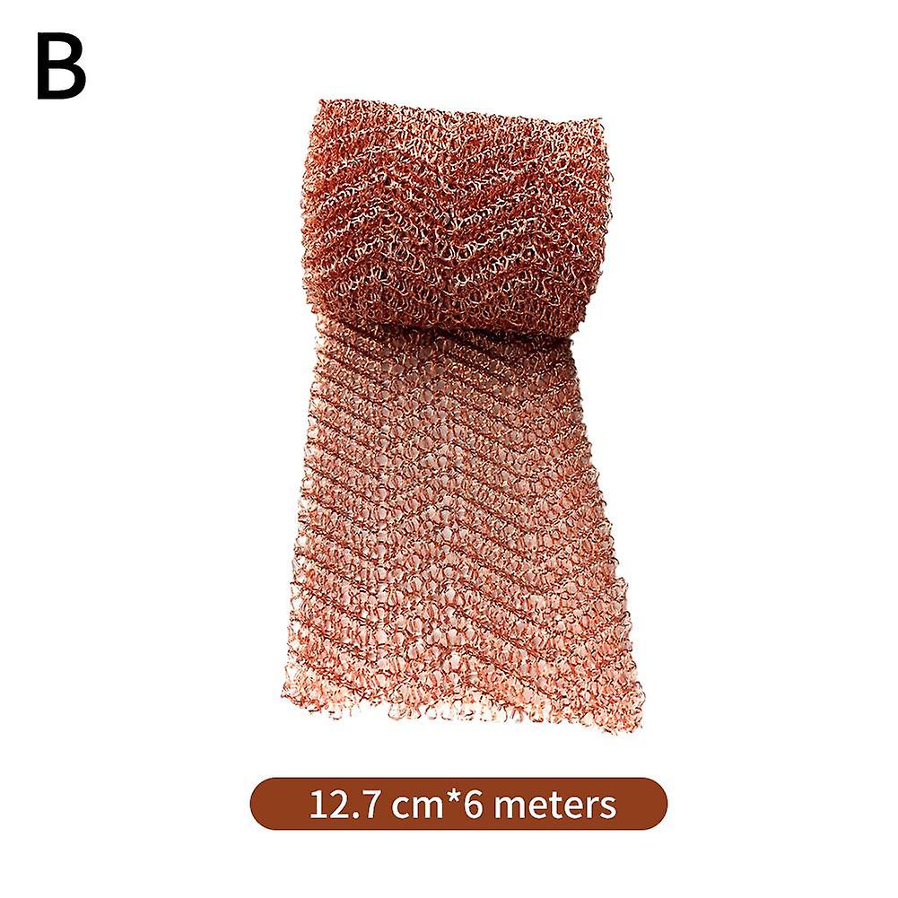 Copper Mesh Knitted Woven Filter Soffit Mesh Rat Rodent Slug Snail Control Net
