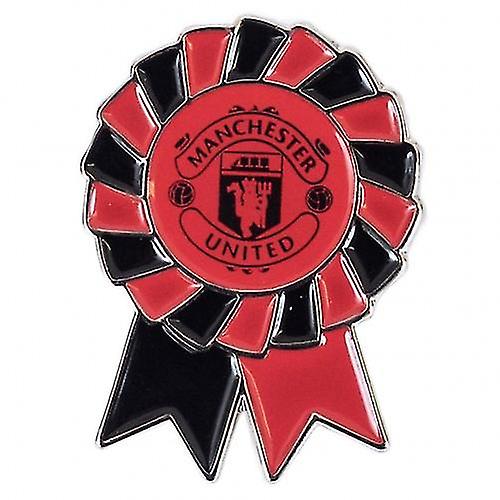 Manchester United FC Metal Rosette Badge