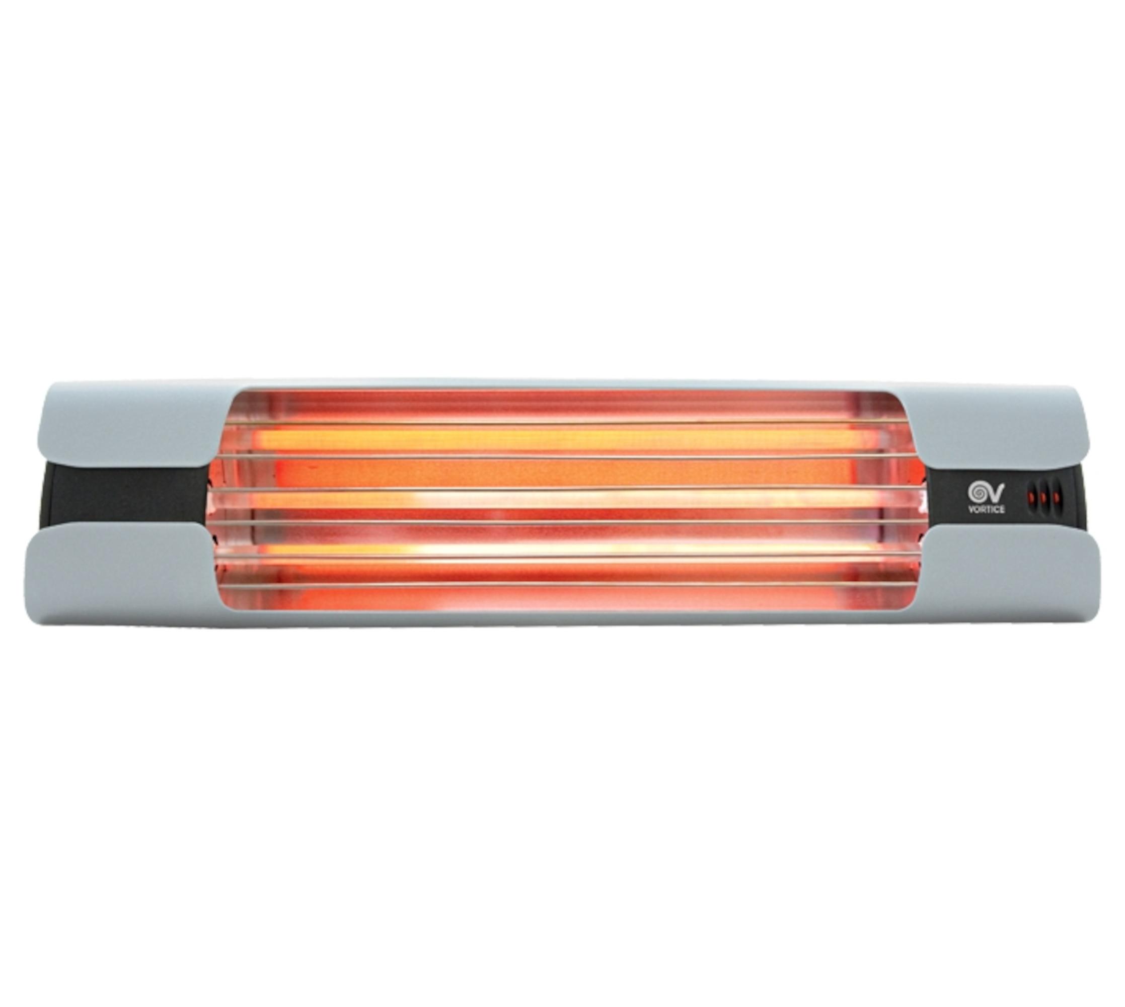 Chauffage infrarouge Thermologika Design gris clair 1800 W