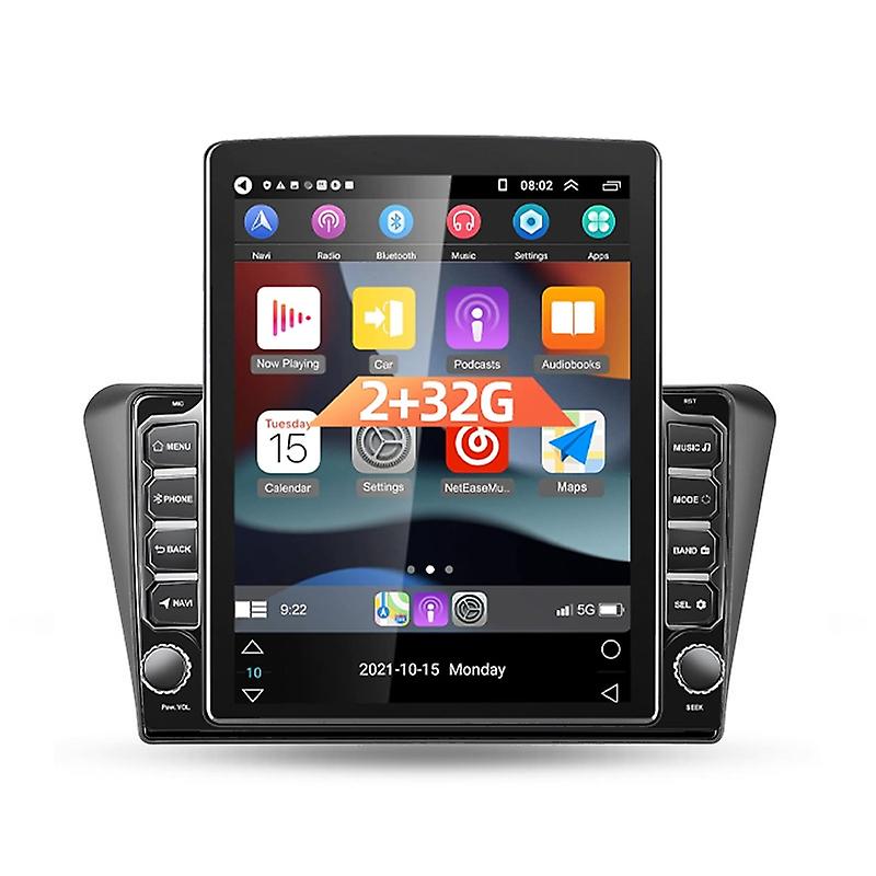 For Peugeot 408 2014-2018 Car Radio Video Player Multimedia GPS Navigation For Tesla Style 9.7 Inch