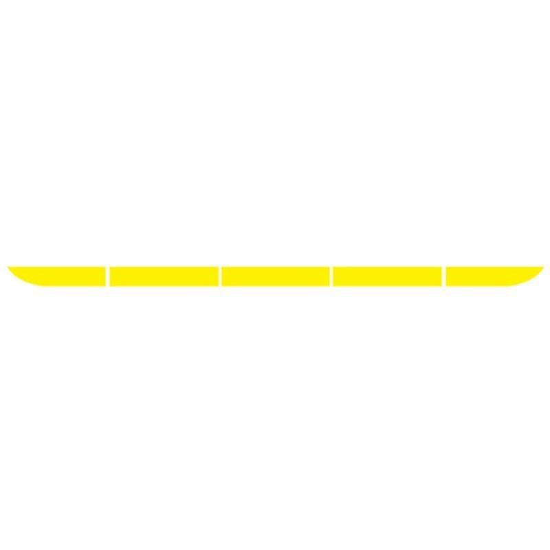 Car Reflective Sticker Warning Strip Tape Traceless Protective Car Sticker