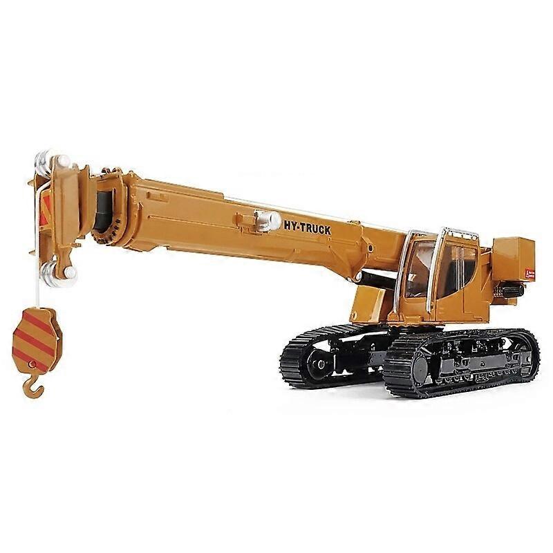 1:50クローラークレーントラック車のおもちゃ男の子用、1/50ダイキャストエンジニアリングおもちゃ車両モデルミニチュアコレクションギフト子供用子供用おもちゃの車
