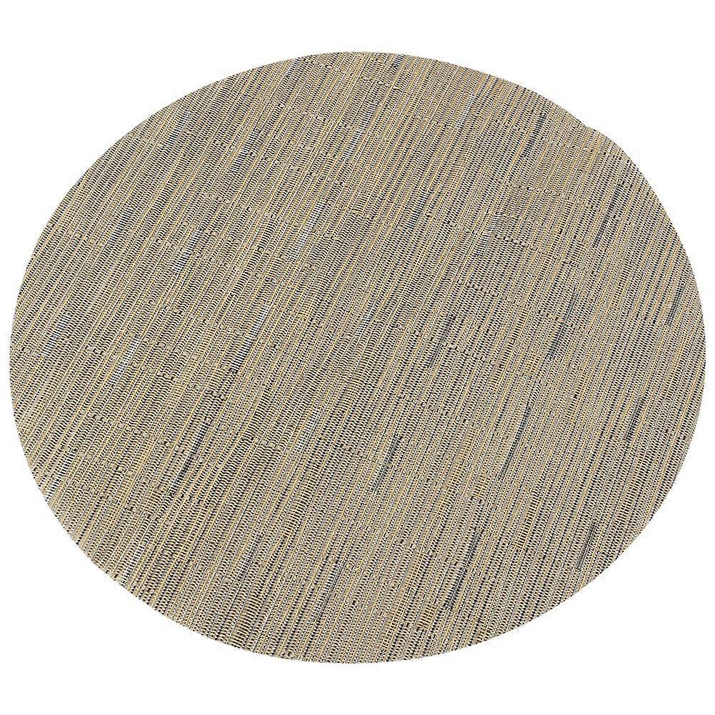 Heat Insulation Placemat Anti-Slip Waterproof Tableware Plate Fork Table Round Mat