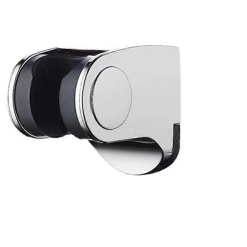 Wall bracket for hand shower, chrome, adjustable angle of inclination