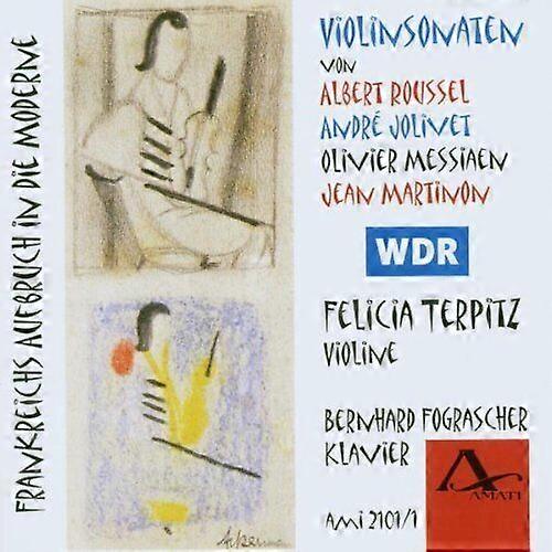 Fograscher : Roussel/Jolivet: Violin Sons CD