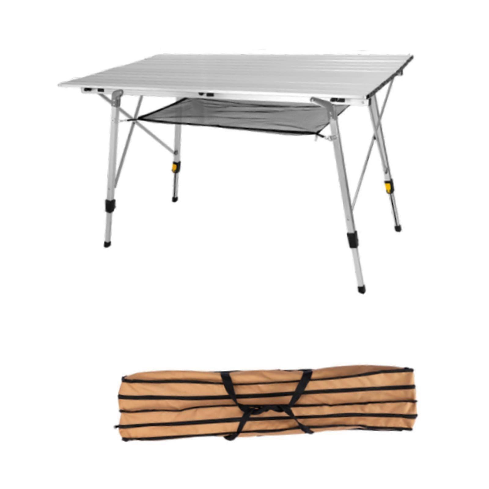 Folding Camping Table Aluminum Alloy Foldable Table for Yard Outdoor Camping