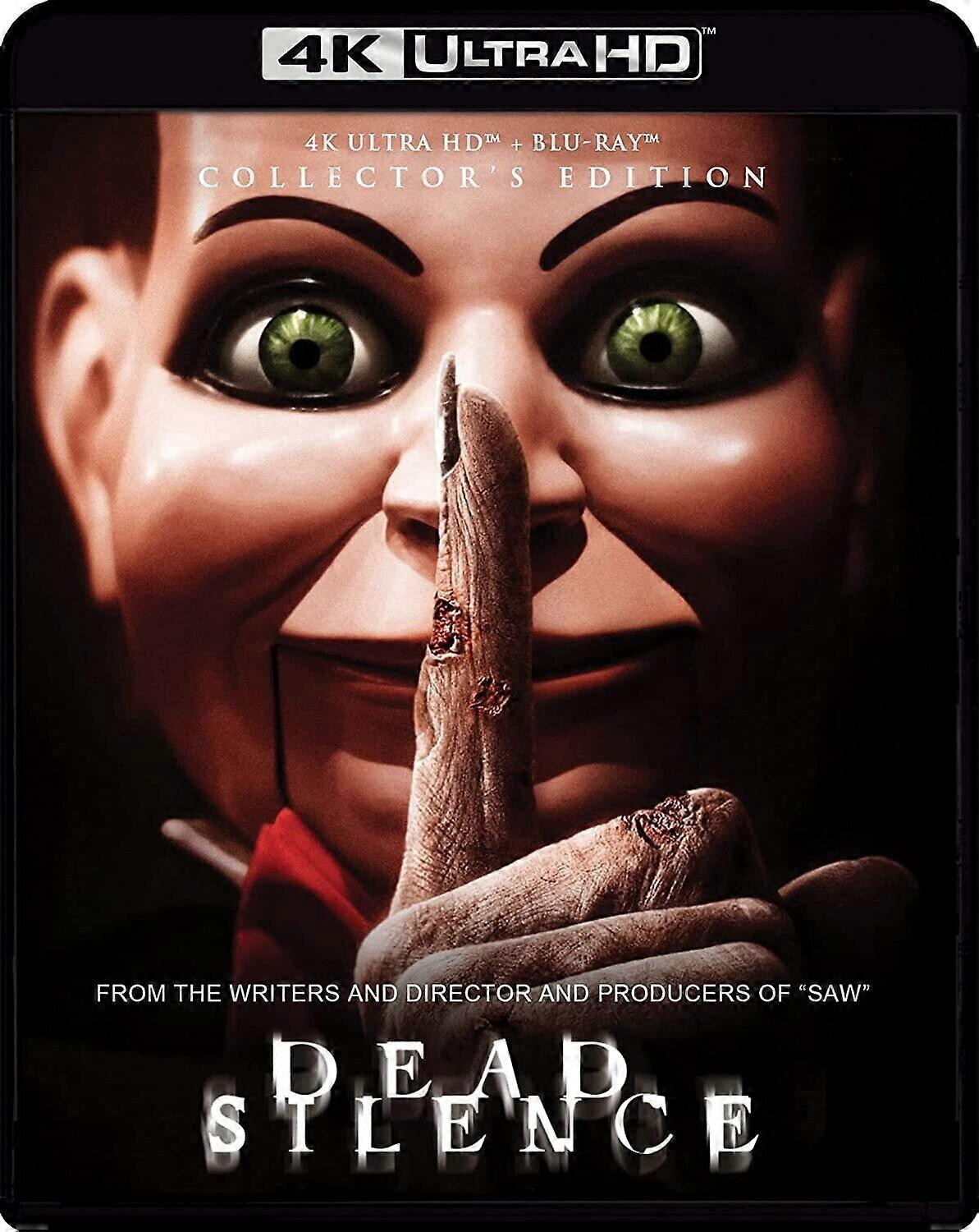 Scream Factory Dead Silence (Collector's Edition) [ULTRA HD BLU-RAY REGION: A USA] con Blu-Ray, Mastering 4K, Collector's Ed, Importazione USA sott...