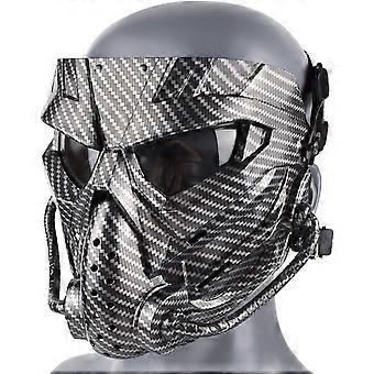 Masque Casque Intégral Tactique G4 Ventilé + Lunettes Pour