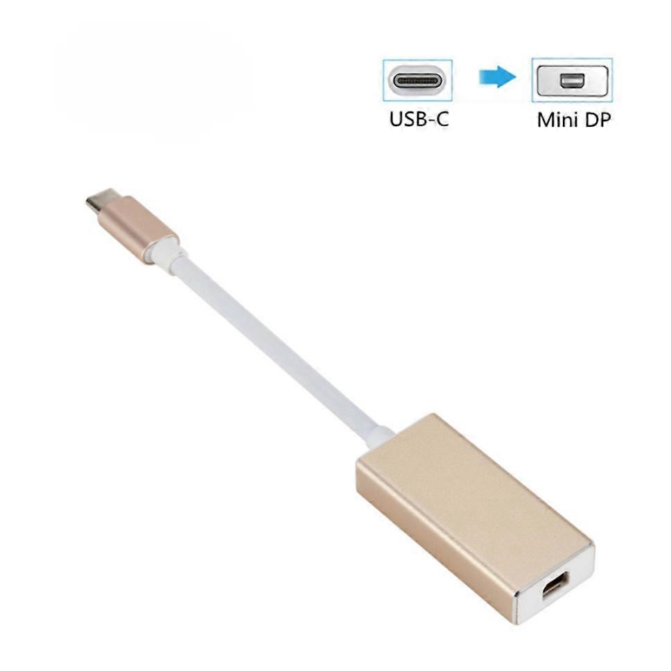 USB C to Mini DP Adapter USB Type-C to Mini Displayport Adapter For MacBook Pro Air ChromeBook Pixel IPad Pro Galaxy S8 /S9 More