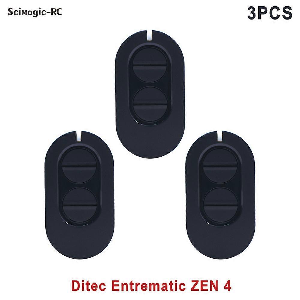 433MHz Rolling Code DITEC Entrematic ZEN2 ZEN4 Gol4 ZEN2W ZEN4W ZEN2W ZEN4W Remote Garage Door Command Handheld Transmitter